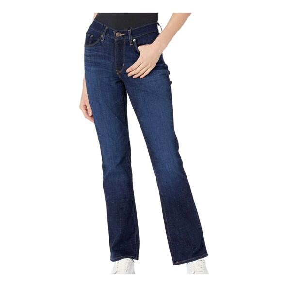 LEVI'S Classic Midrise Boot Stretch Jeans - Size 14 - Picture 5 of 10